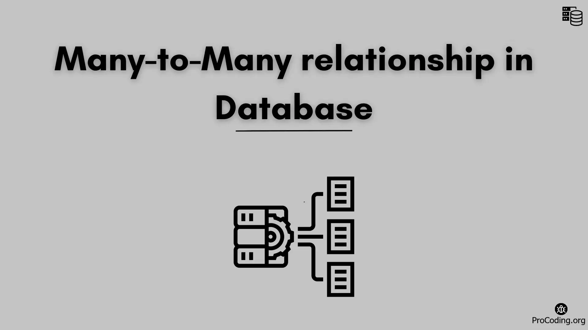 Many-to-Many relationship in Database