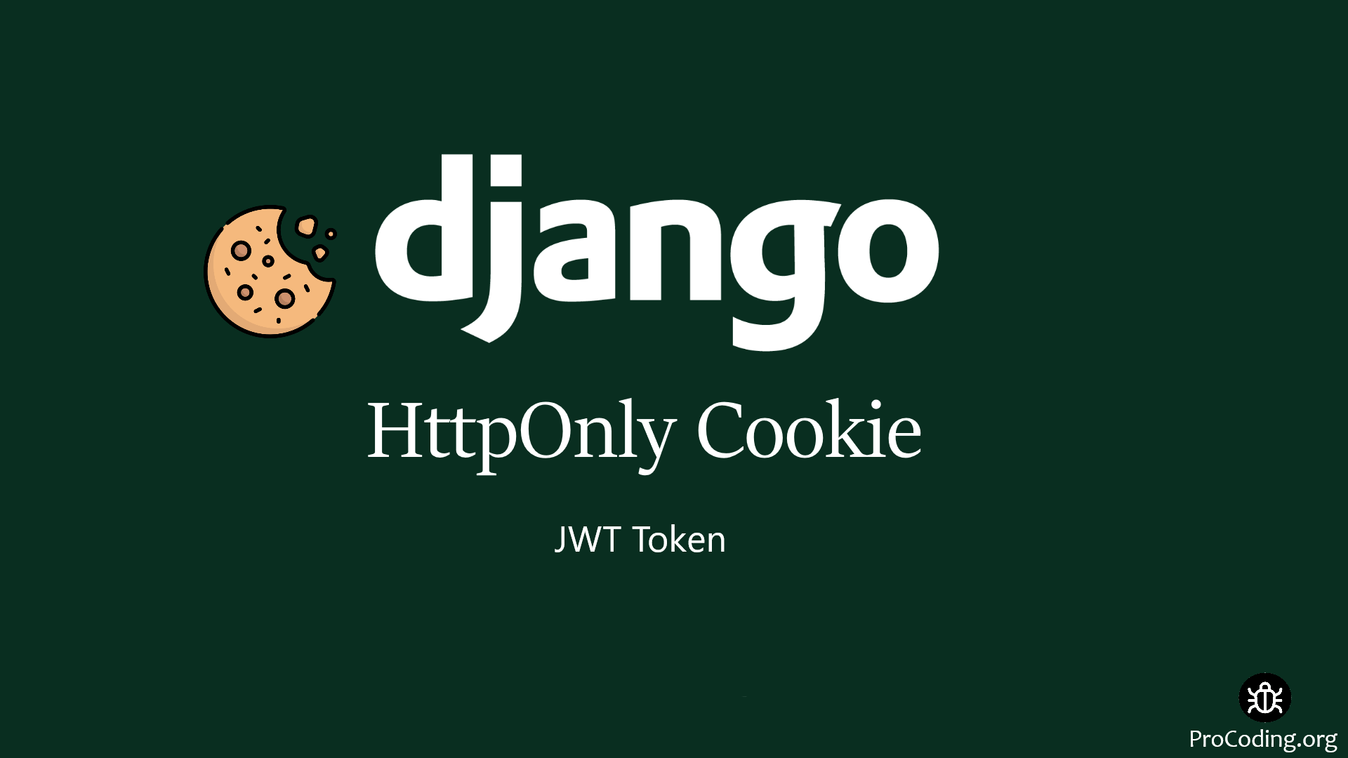 Django httponly cookie session