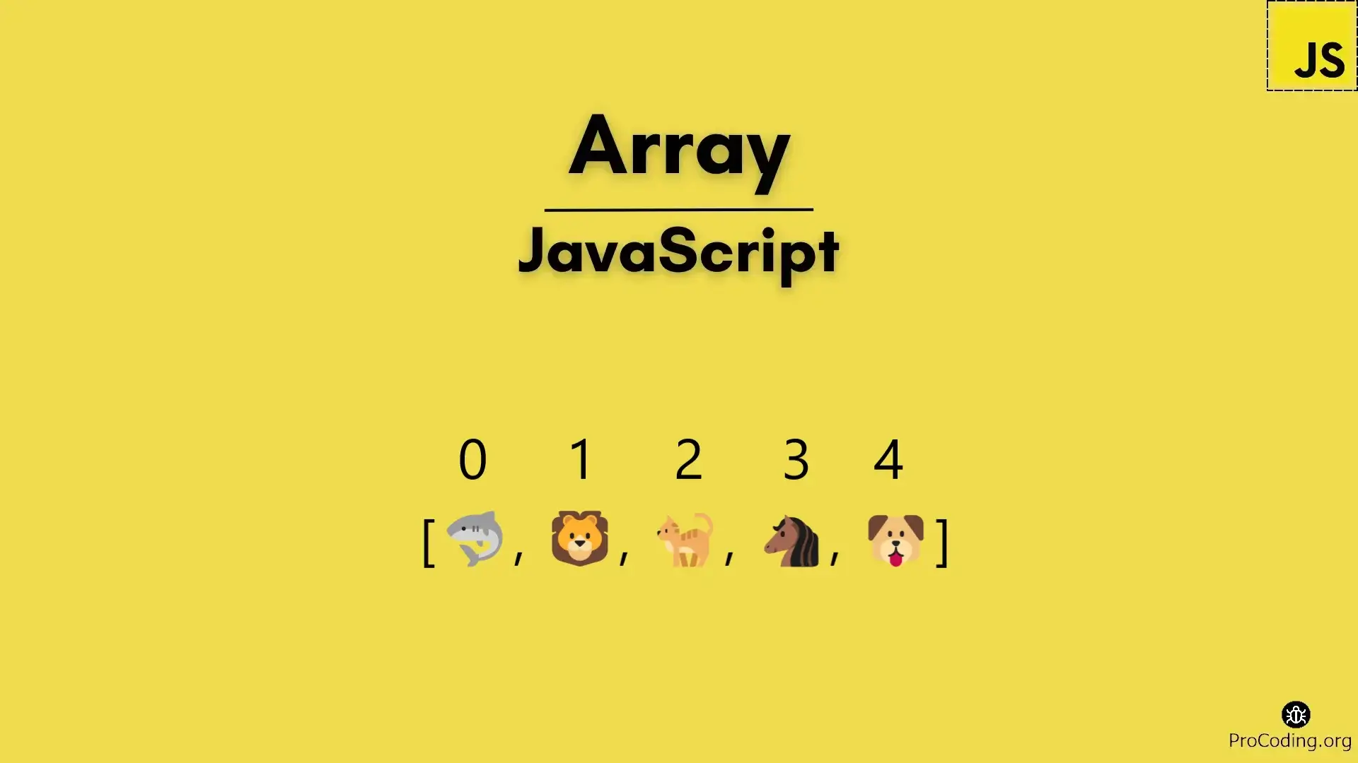 Array in JavaScript